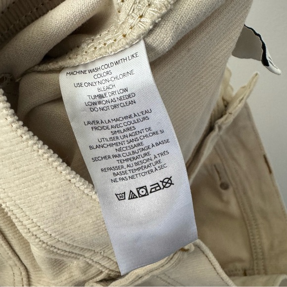 BDG Urban Outfitters Corduroy Carpenter Pants Size 30 Cream - Picture 10 of 11